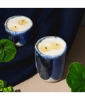 Handcrafted Ceramic Candles - Abode - Geranium Leaf & Bergamot